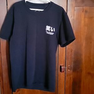 Boys black tee